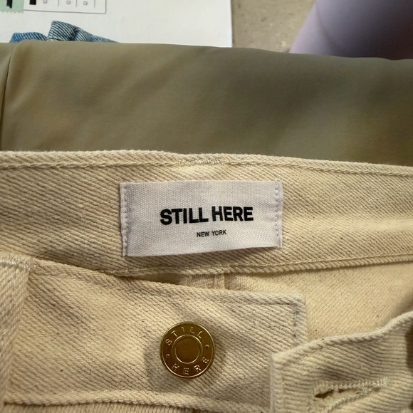 Still Here New York Childhood Jean in Blue Ridge/Cream - Picture 5 of 9